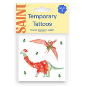 Christmas Dinosaurs Temporary Tattoos