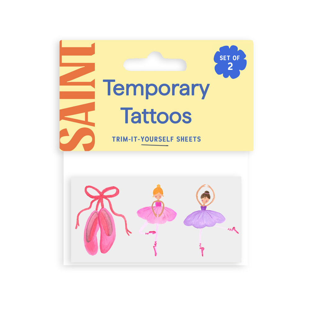 Ballerina Temporary Tattoos