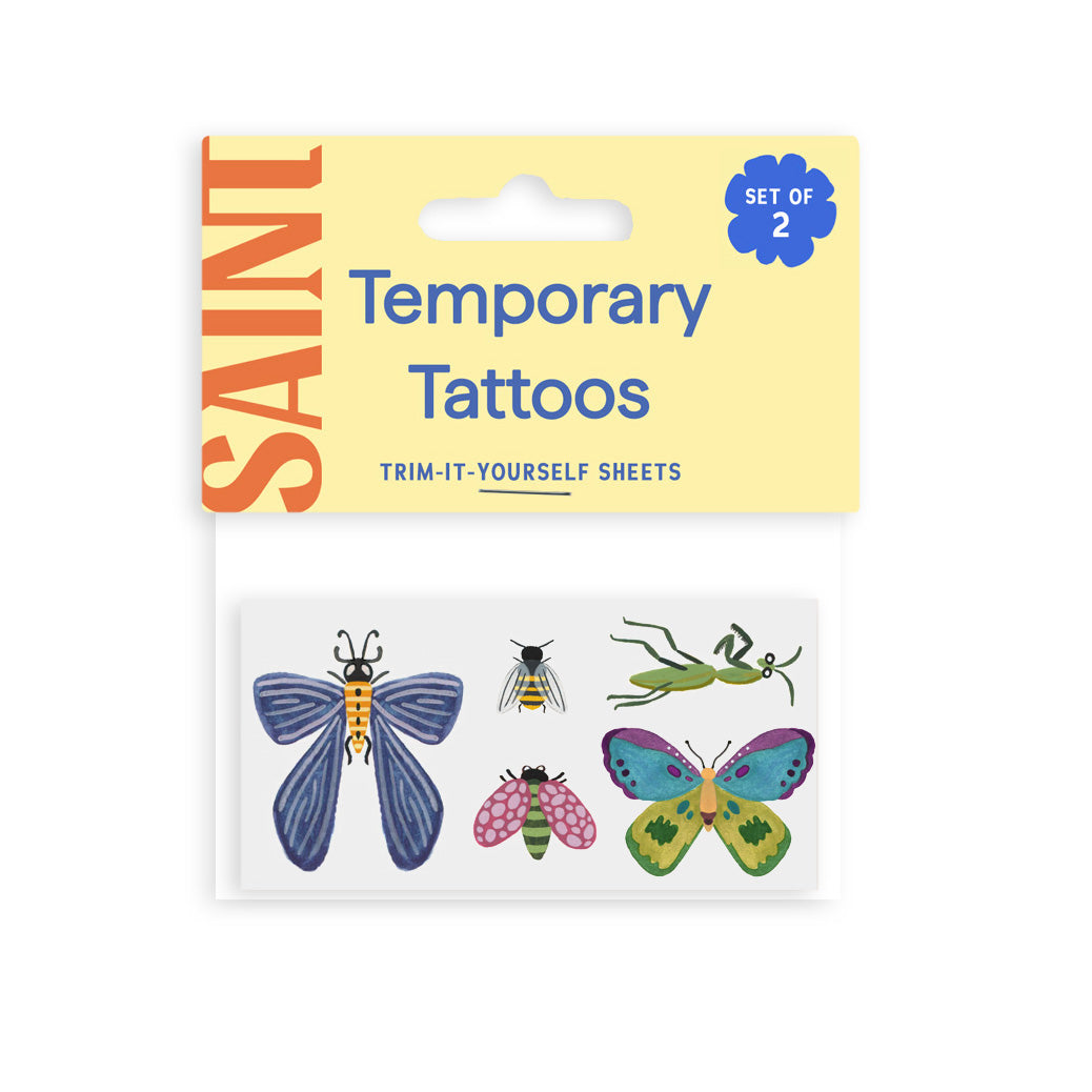 Bugs Temporary Tattoos