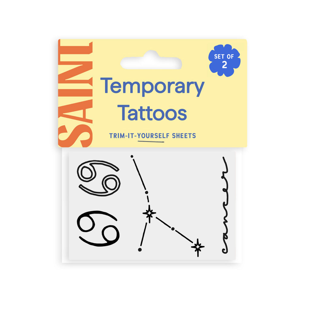 Cancer Temporary Tattoos