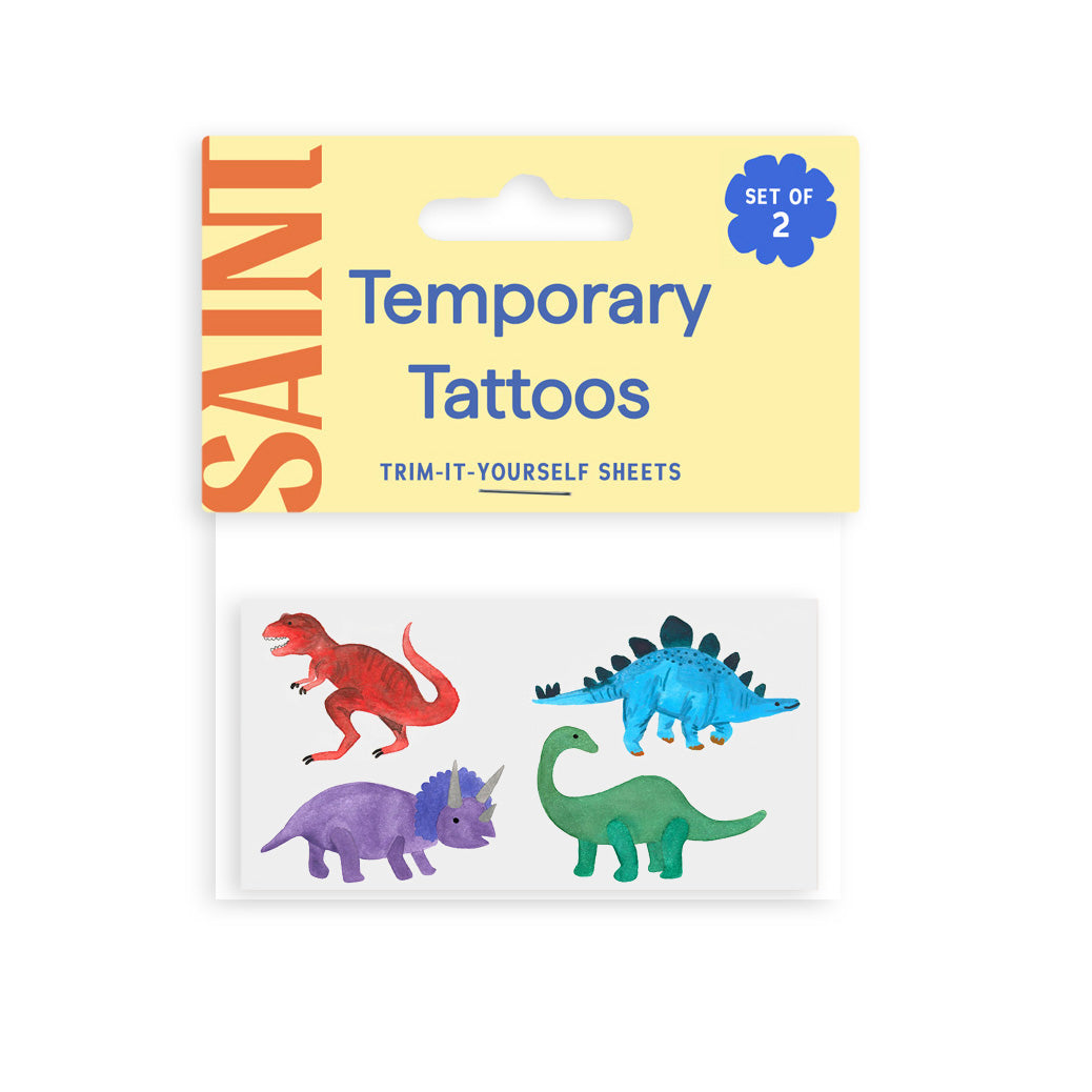 Dinosaurs Temporary Tattoos
