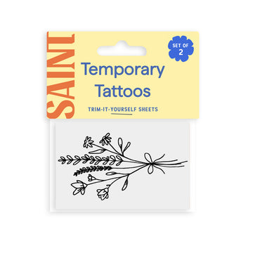 Garden Stems Temporary Tattoos