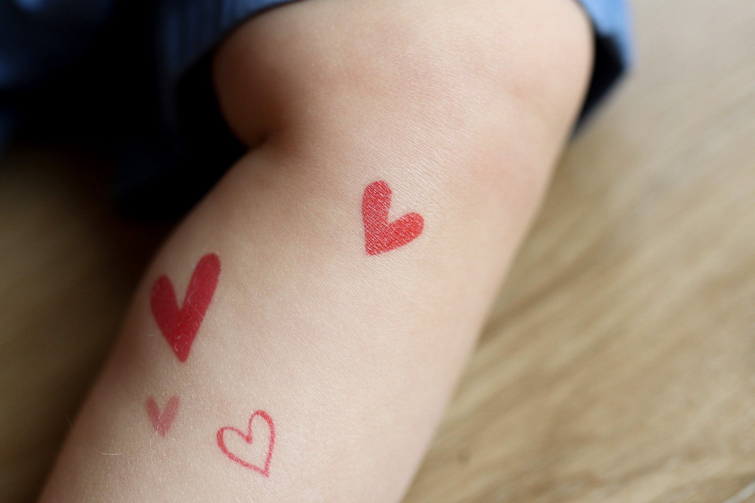 Tiny Hearts Temporary Tattoos