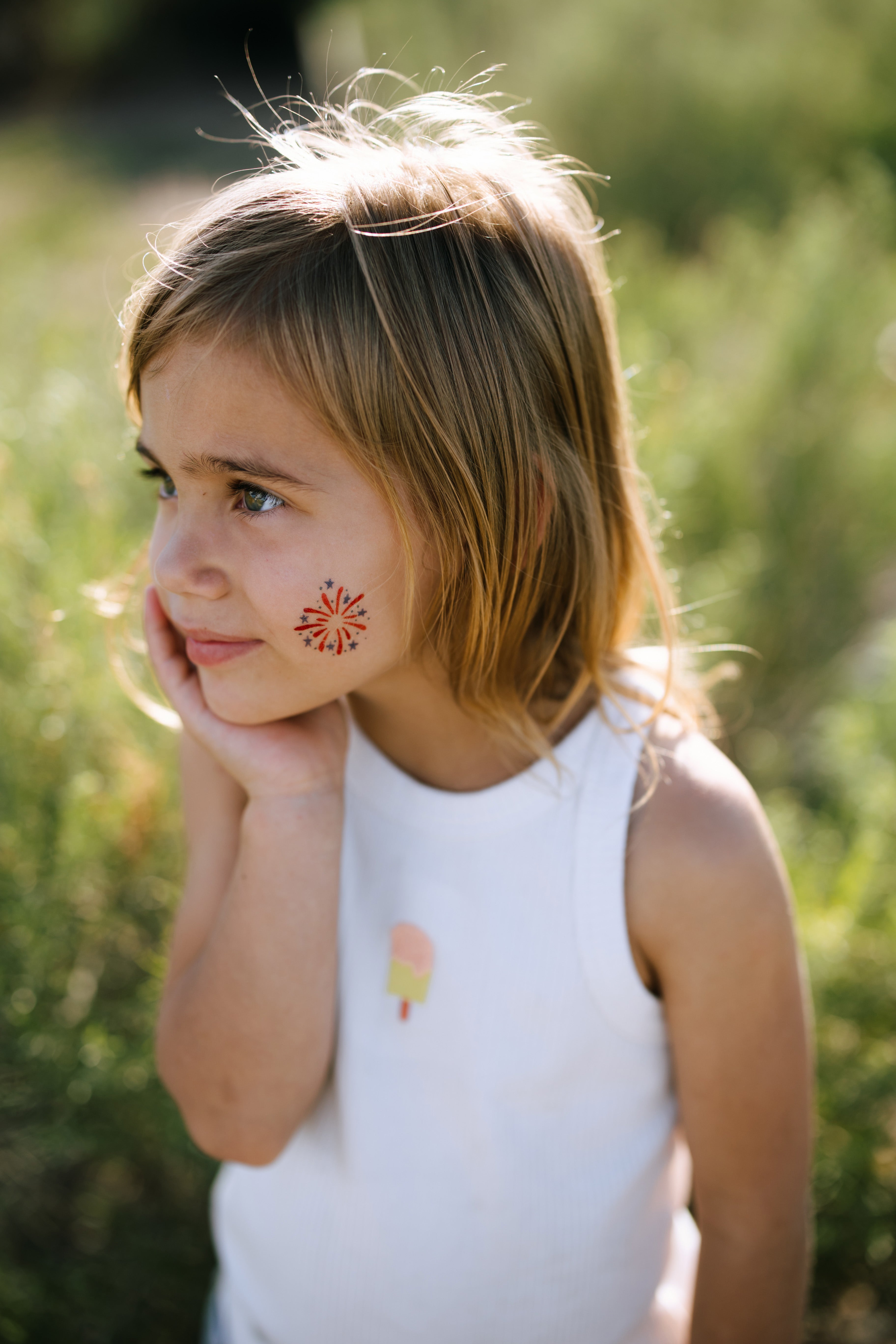Fireworks Temporary Tattoos