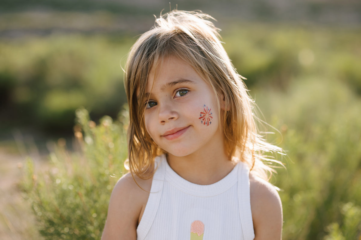 Fireworks Temporary Tattoos
