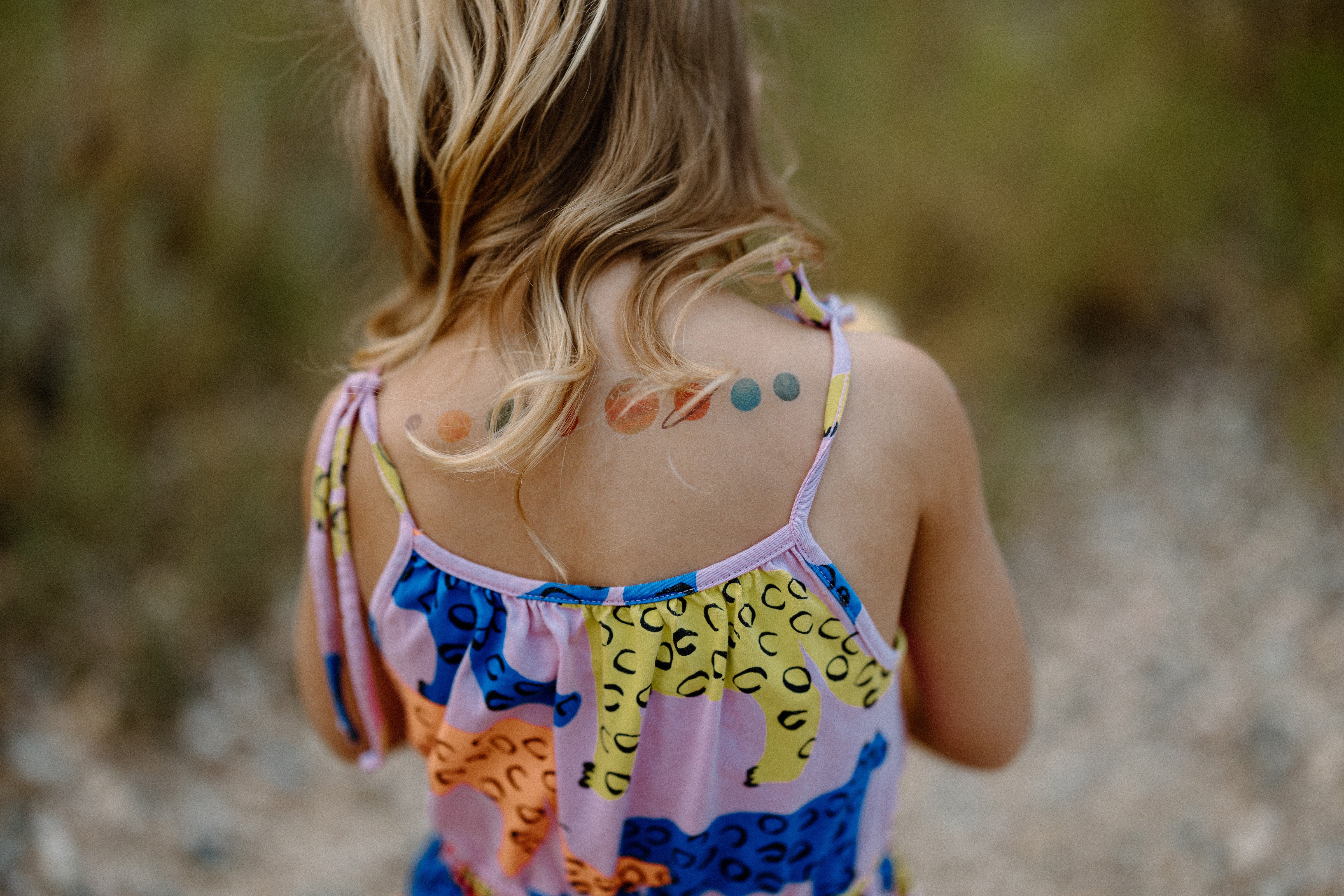 Outer Space Temporary Tattoos