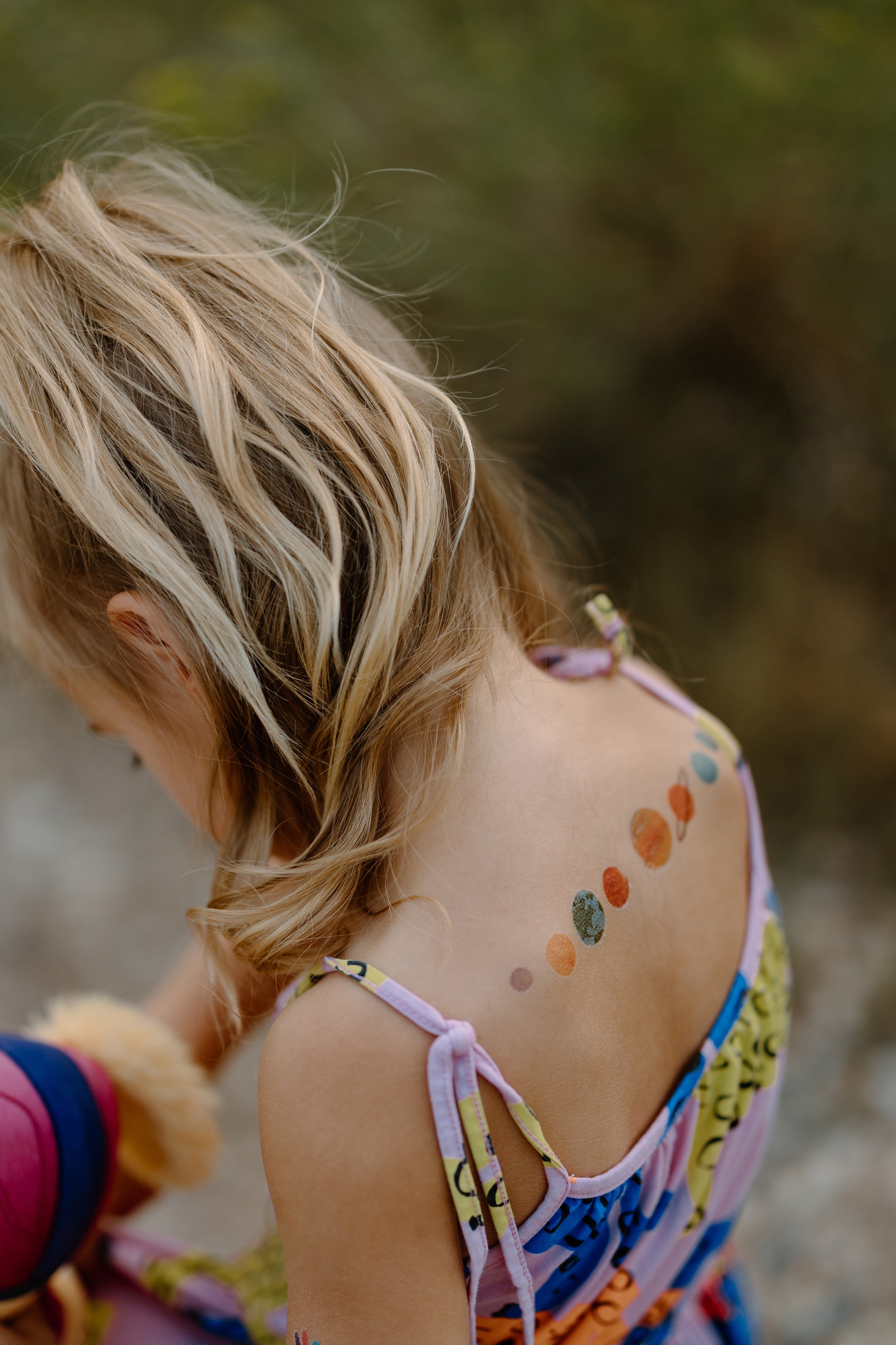 Outer Space Temporary Tattoos