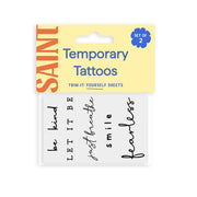 Self Love Temporary Tattoos