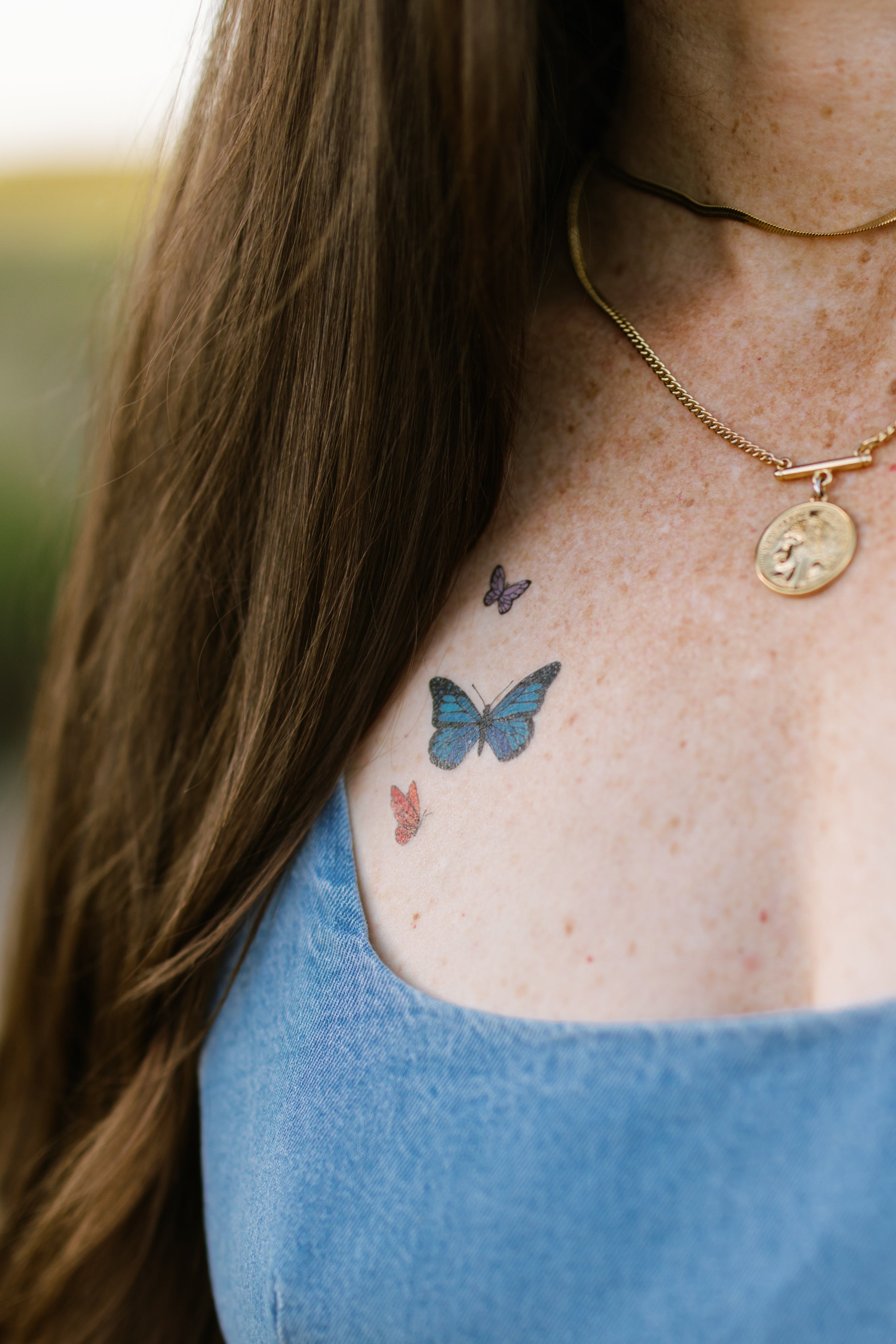 Butterfly Pavilion Temporary Tattoo Sheets