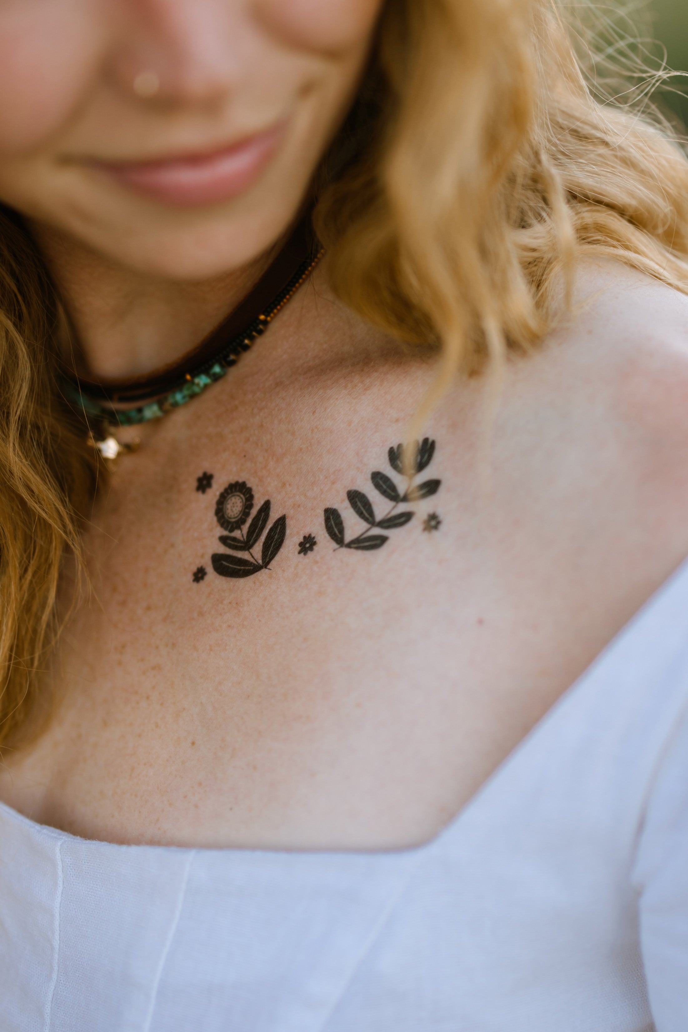 Scandinavian Folk Art Temporary Tattoo Sheets