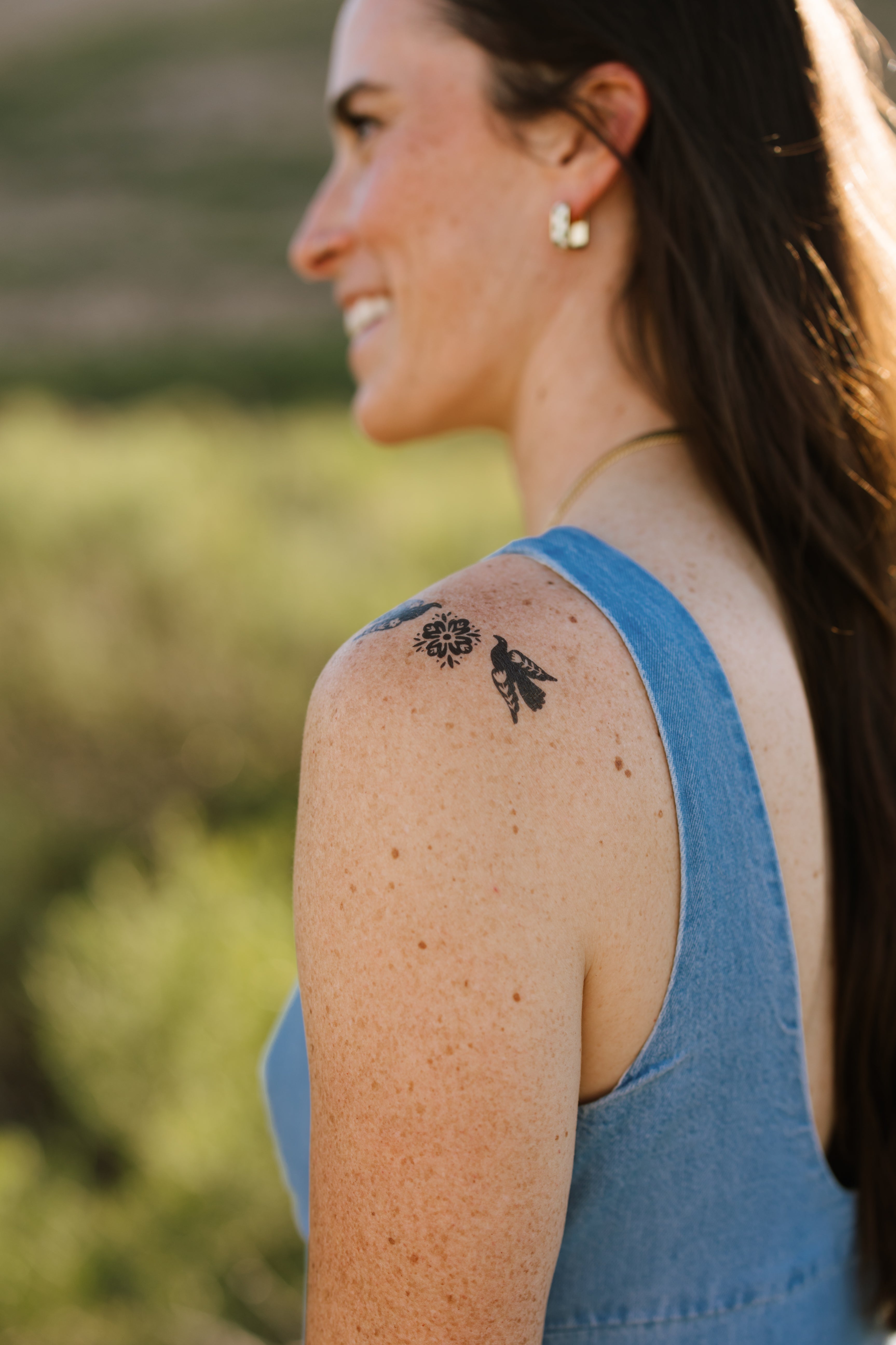Scandinavian Folk Art Temporary Tattoo Sheets