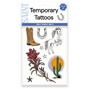 Western Flash Temporary Tattoo Sheets