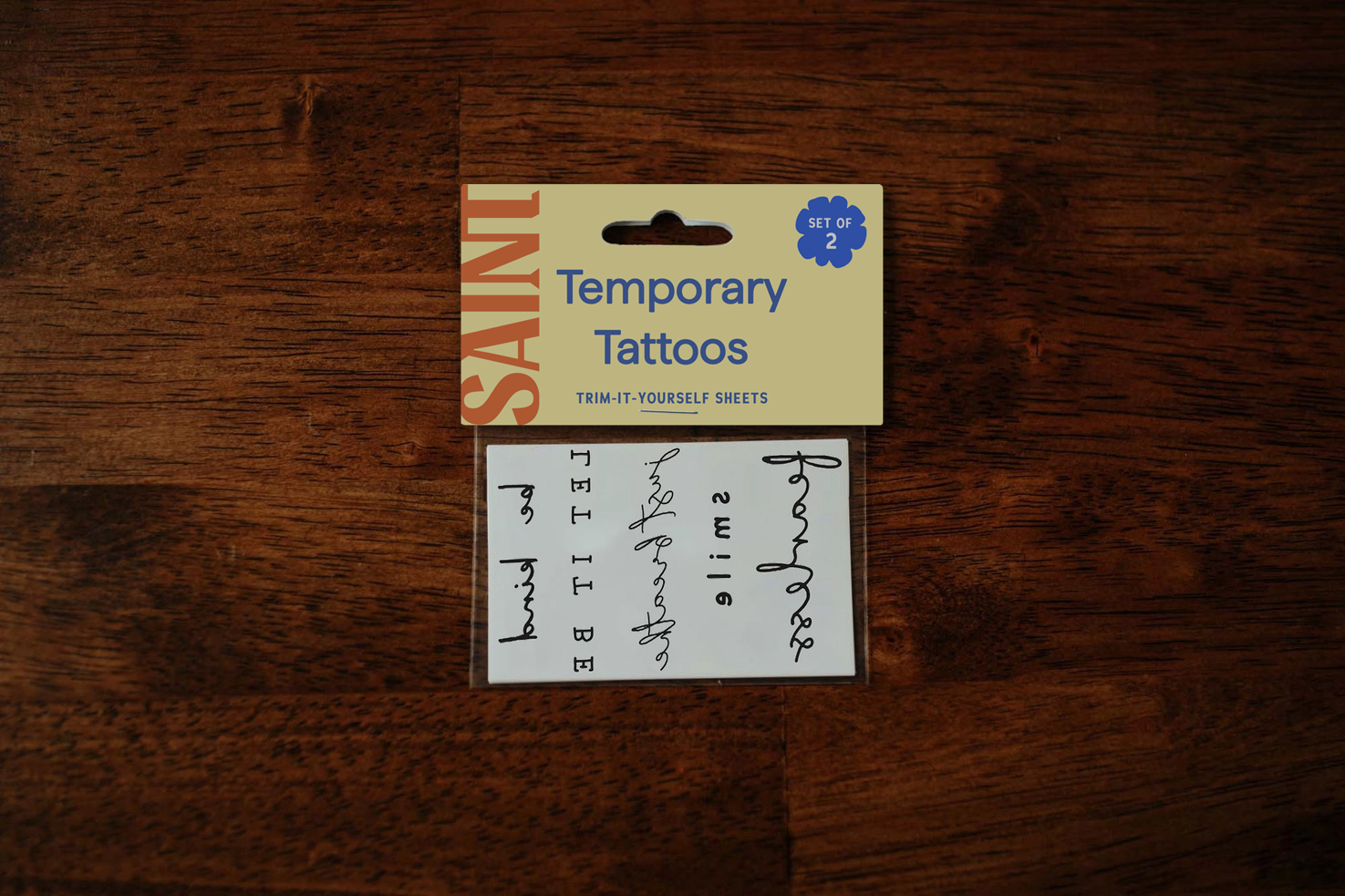 Self Love Temporary Tattoos