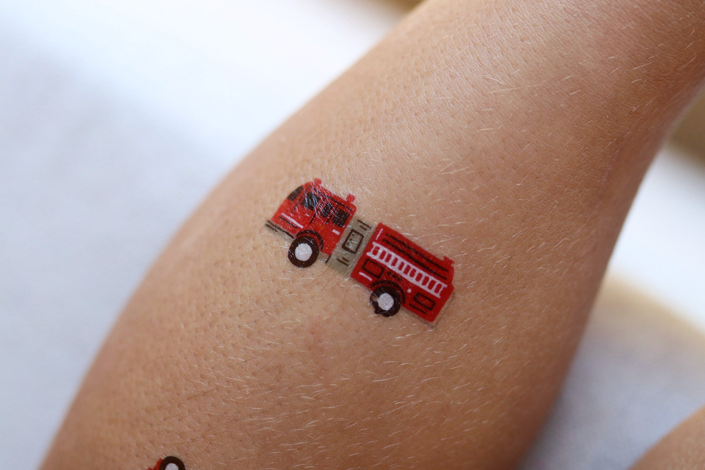 Firetruck Parade Temporary Tattoos