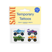 Monster Trucks Temporary Tattoos