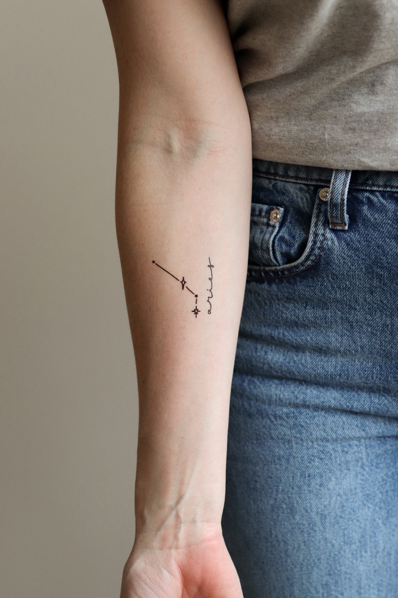 Aries Temporary Tattoos